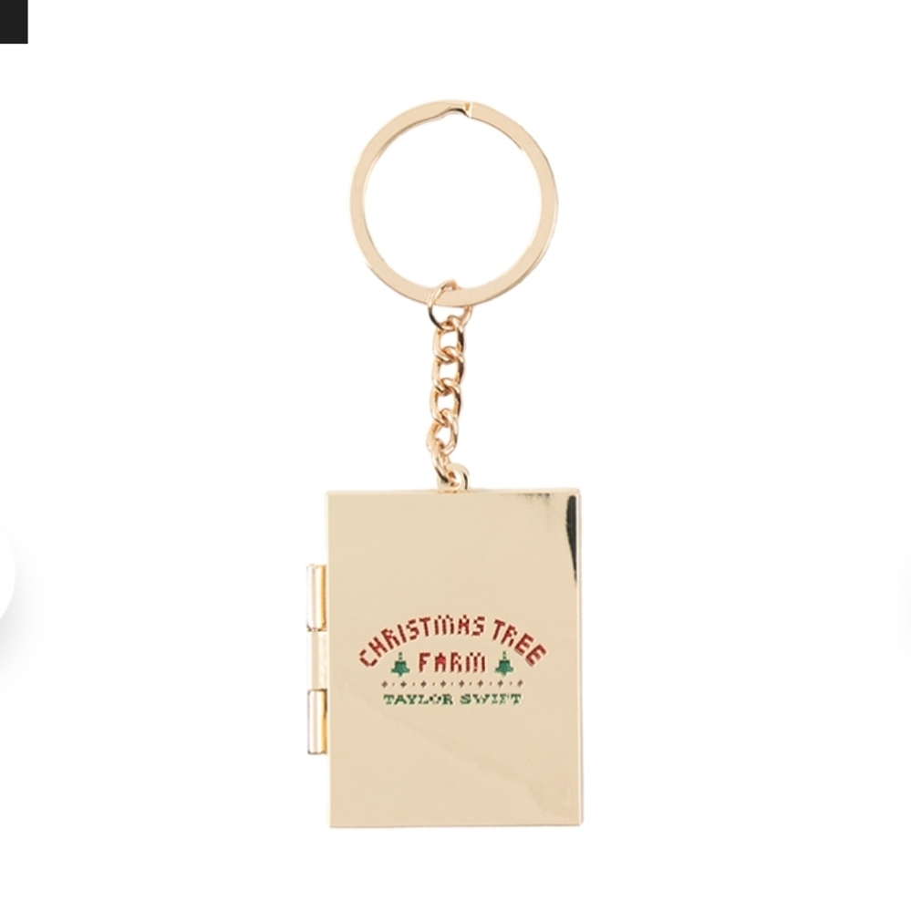 NEW Taylor Swift Christmas Tree Farm Keychain